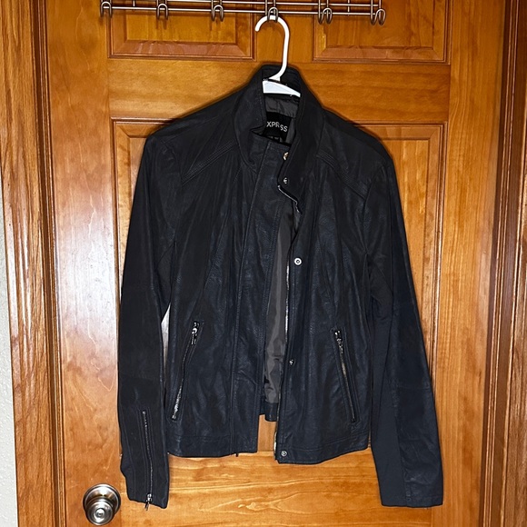 Express Minus the Leather Suede Jacket - Picture 3 of 11